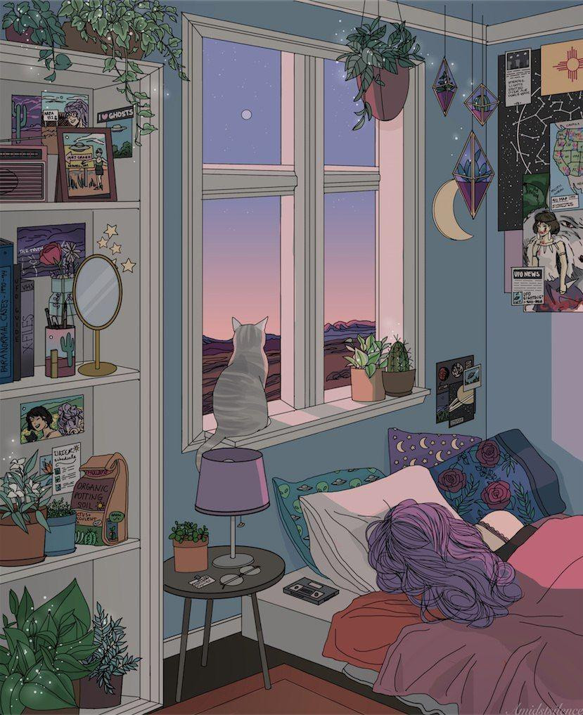 Anime Bedroom Wallpaper
 Aesthetic Anime Bedroom Wallpapers Wallpaper Cave