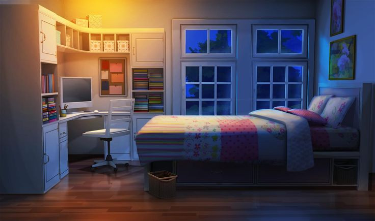 Anime Bedroom Wallpaper
 INT TEEN SISTER S BEDROOM NIGHT EPISODE