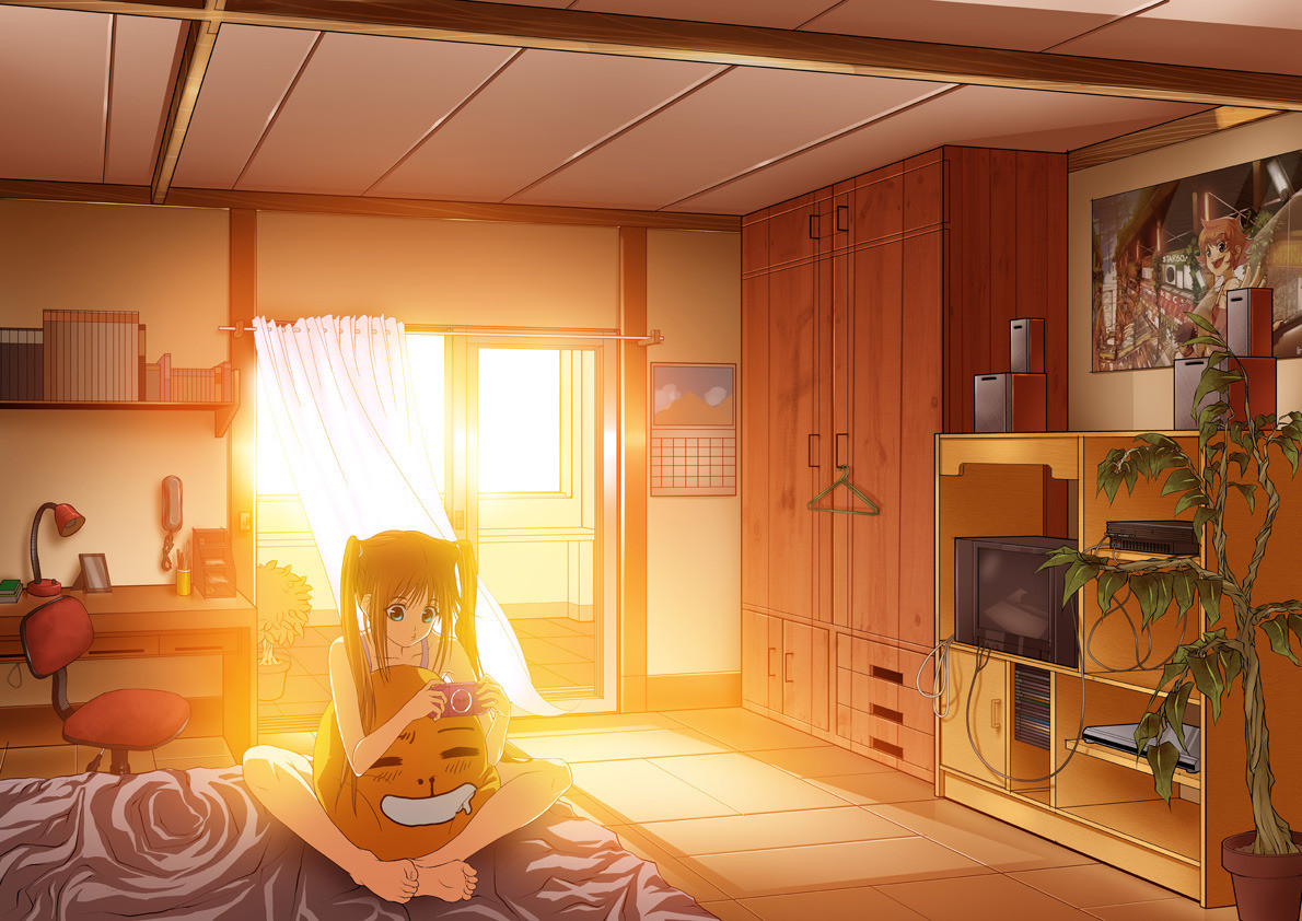 Anime Bedroom Wallpaper
 tro o blogg Background Wallpaper puter