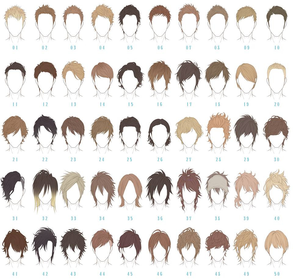 Anime Boy Hairstyles
 Anime hairstyle reference guide for your next haircut