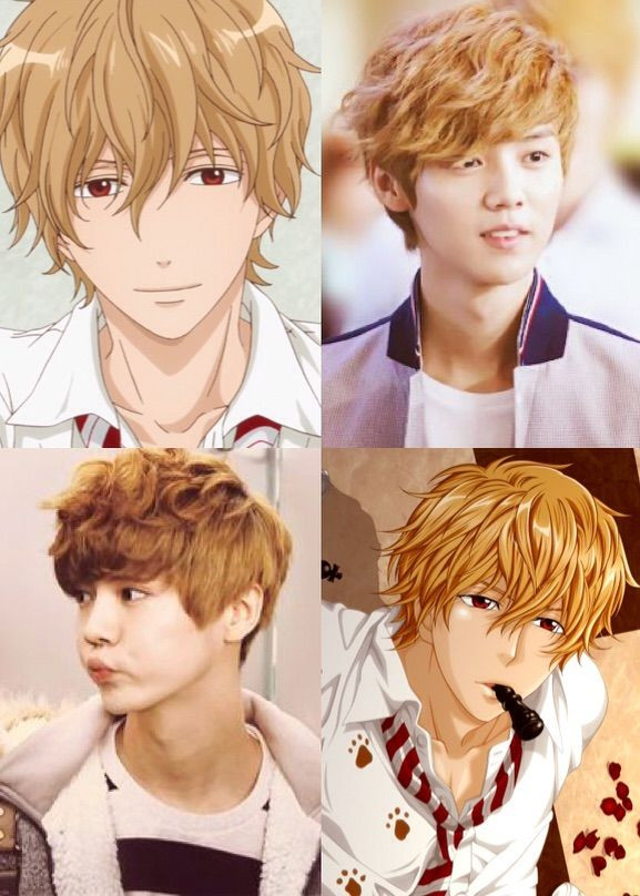 Anime Haircuts In Real Life
 K POP artist looks like a real life anime