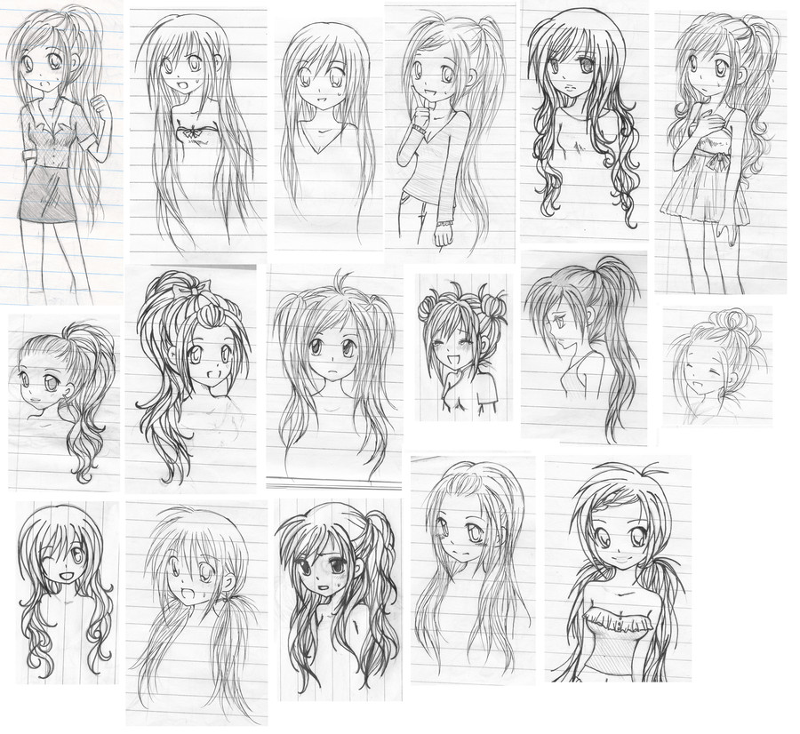 Anime Hairstyles For Girls
 Cute Anime Hairstyles trends hairstyle