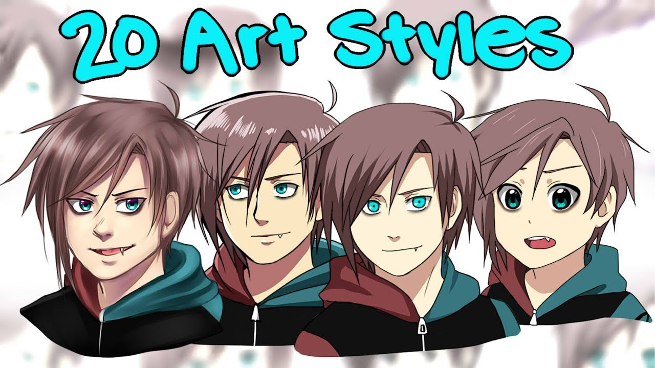 Anime Inspired Hairstyles
 20 Art Styles Challenge [mostly anime]