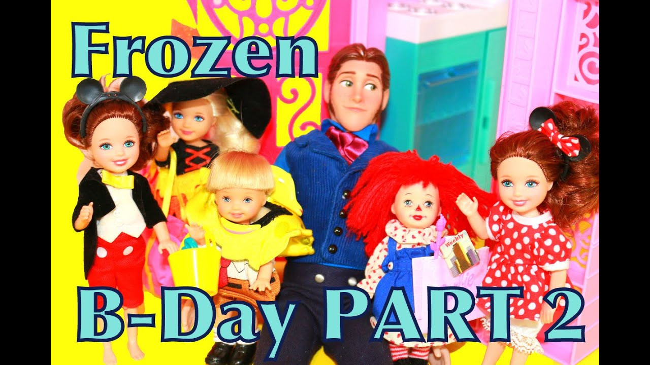 Anna Birthday Party
 Frozen Anna Birthday Party Part 2 Barbie SpongeBob Trick
