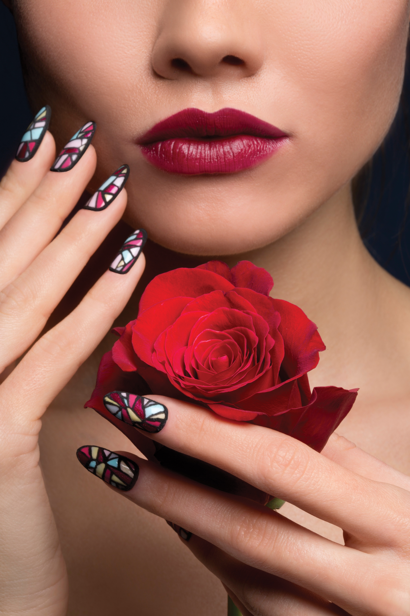 Anna's Beautiful Nails
 A Love Story Spring Nails Inspired by Beauty And The Beast