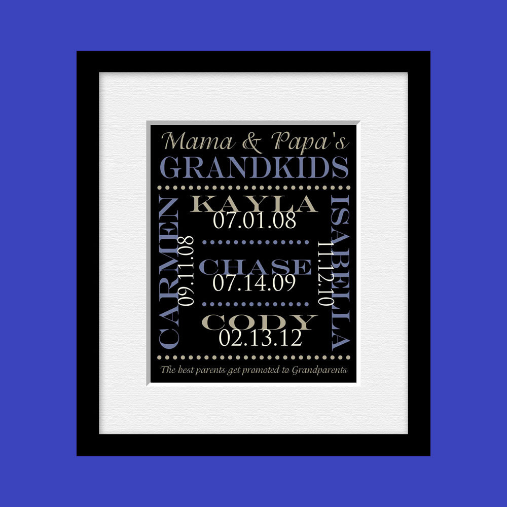 Anniversary Gift Ideas For Grandparents
 Anniversary Gift for Grandparents Grandparent s Gift
