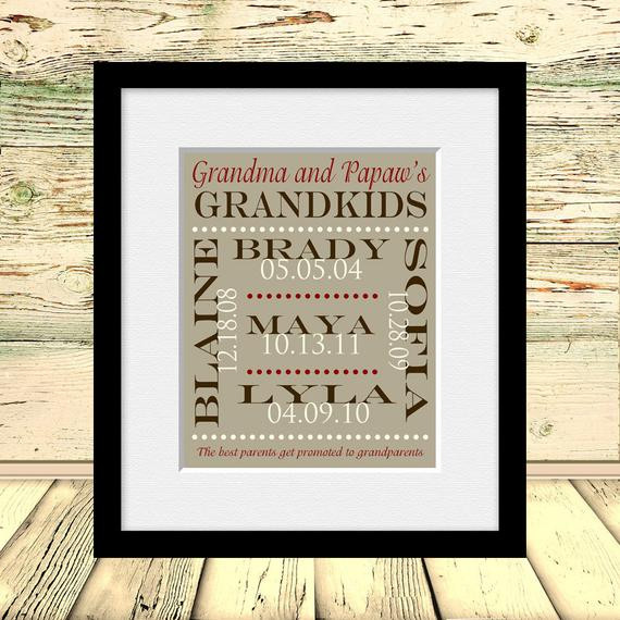Anniversary Gift Ideas For Grandparents
 50th Anniversary Gift for Grandparents Personalized
