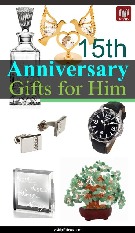 Anniversary Gift Ideas For Men
 15th Wedding Anniversary Gift Ideas for Men