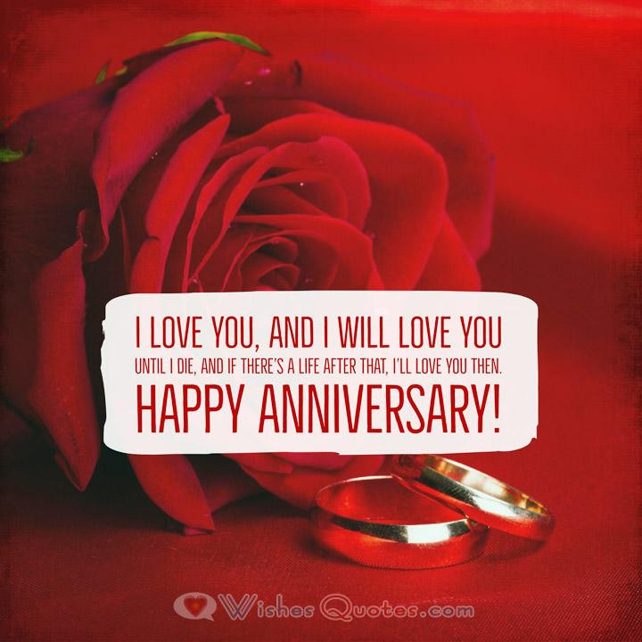Anniversary Love Quotes
 Deepest Wedding Anniversary Messages for Wife