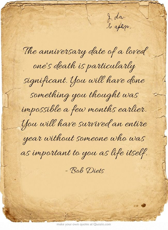 Anniversary Of Death Quotes
 1 Year Anniversary Death Quotes QuotesGram