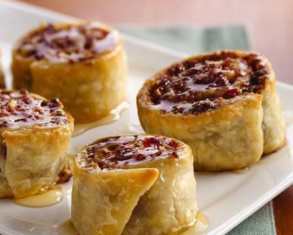 Appetizer Recipes Using Pie Crust
 Cranberry Orange Baklava Pinwheels Recipe