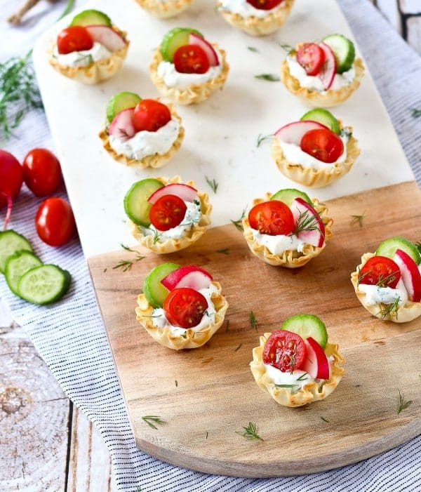 Appetizers With Cream Cheese
 Spring Herb Cream Cheese Appetizer Cups Rachel Cooks