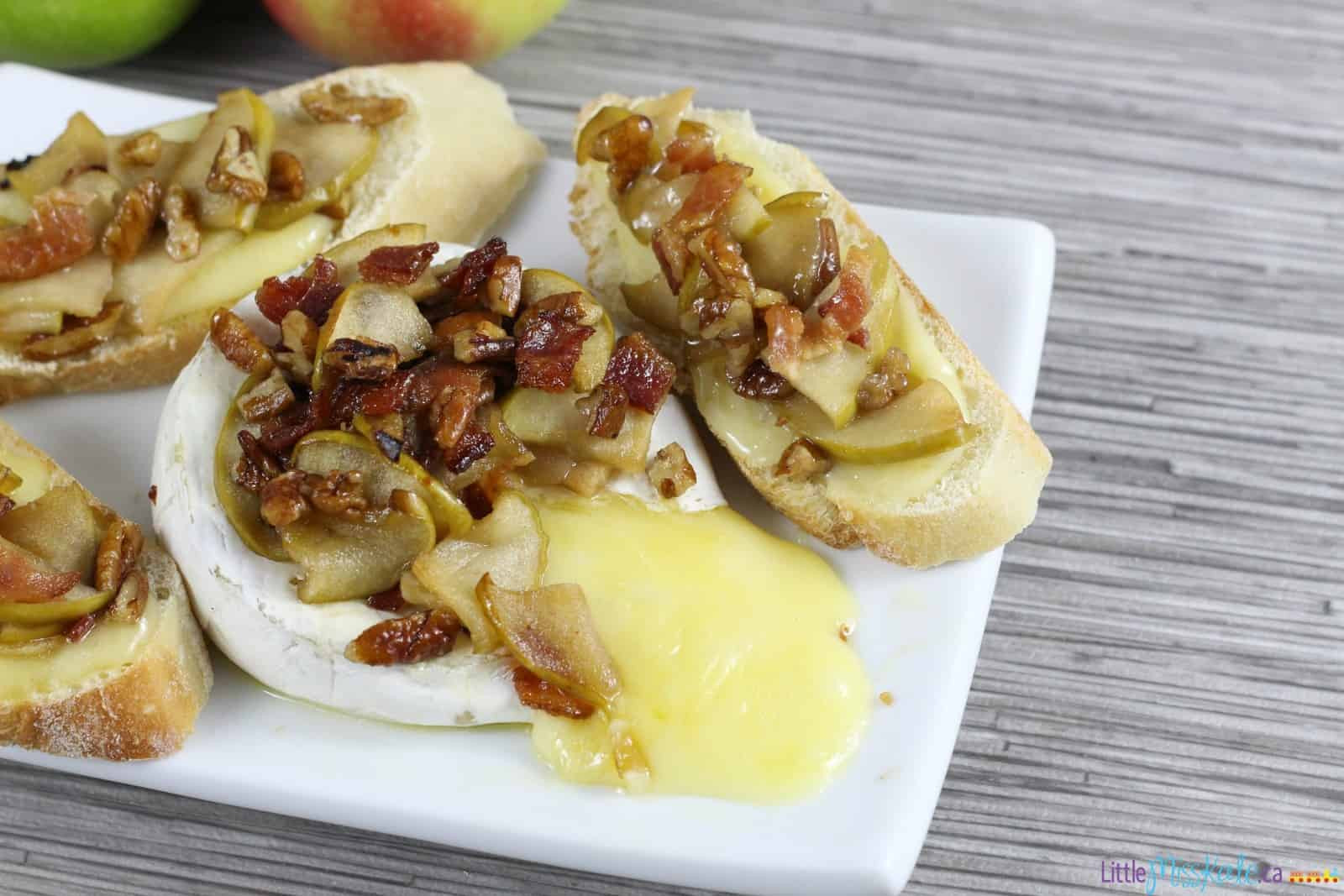 Apple Appetizer Recipes
 Easy Appetizer Recipe – Baked Brie with Maple Bacon Apples