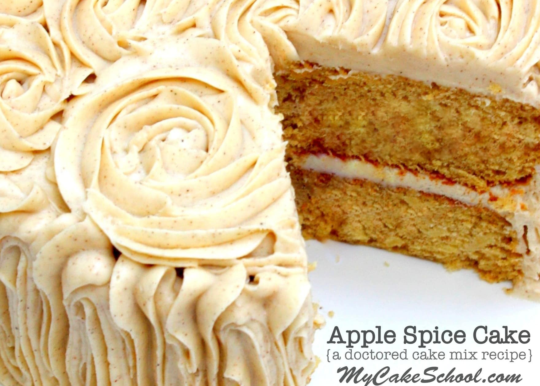 Apple Cake With Cake Mix
 Apple Spice Cake A Doctored Cake Mix Recipe