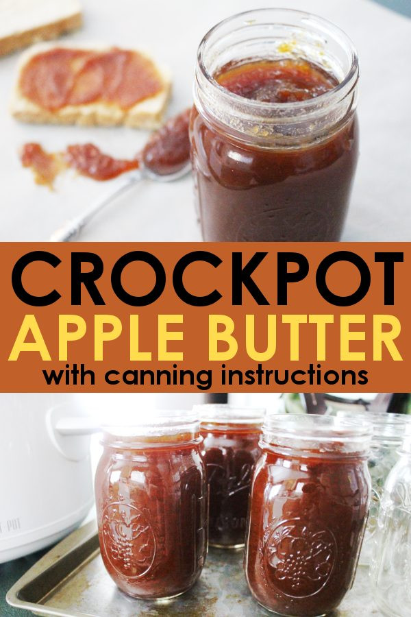 Apple Canning Recipes
 Easy Crockpot Apple Butter Recipe Canning Instructions