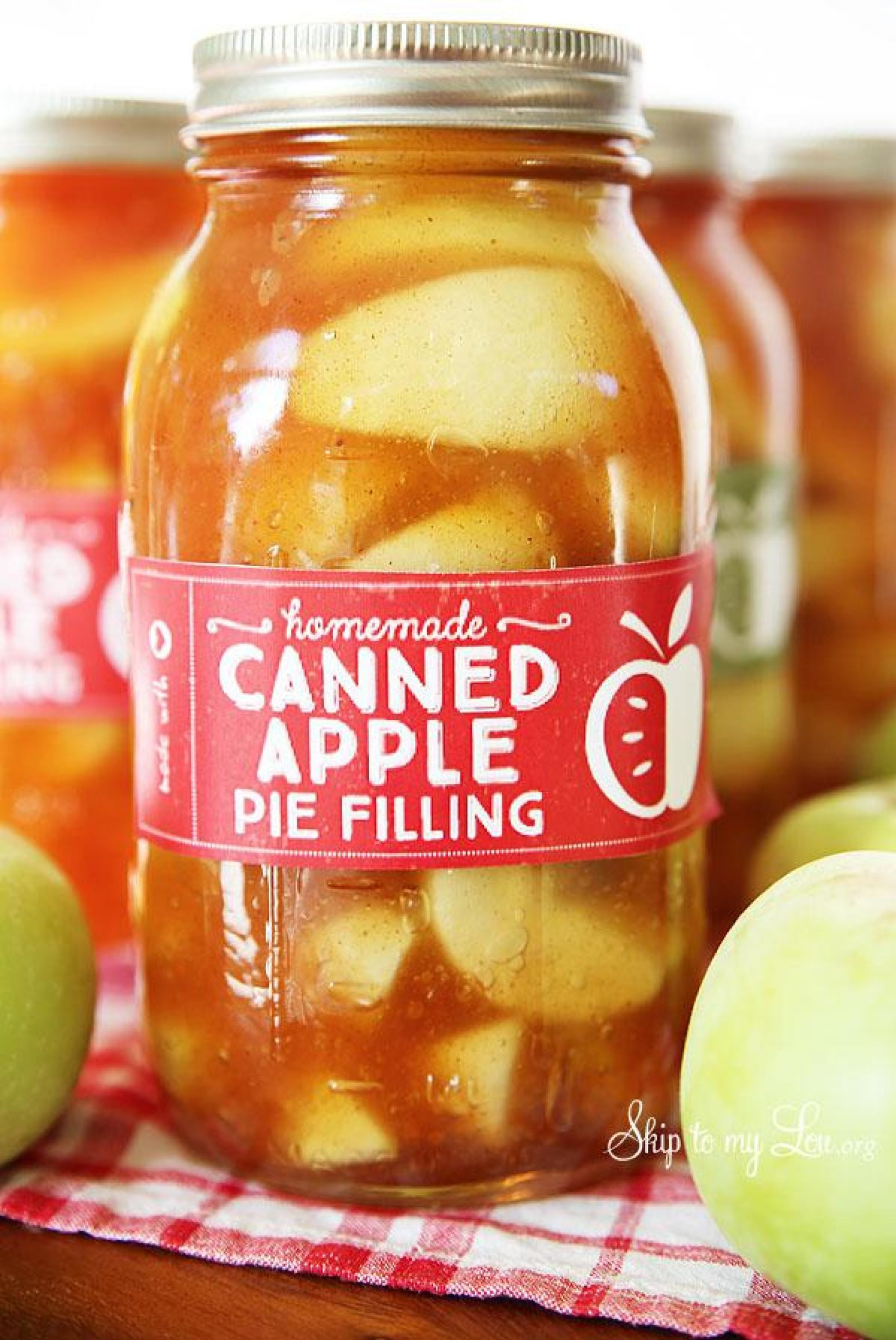 Apple Canning Recipes
 Homemade Apple Pie Filling Recipe 4