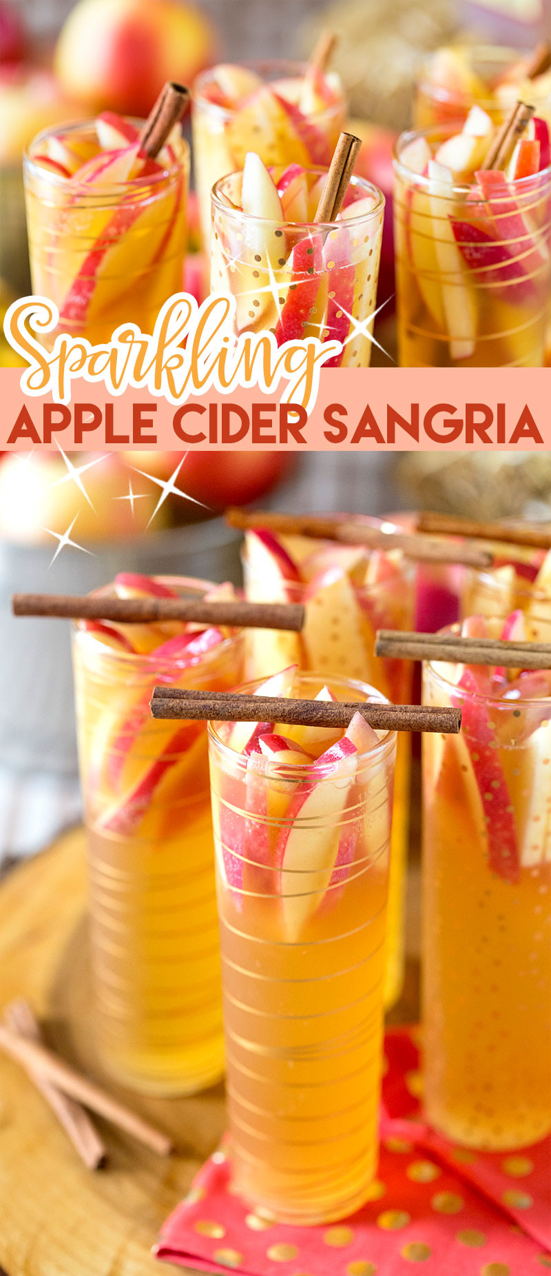 Apple Cider Cocktail Recipes
 Sparkling Apple Cider Sangria Recipe Easy & Delish