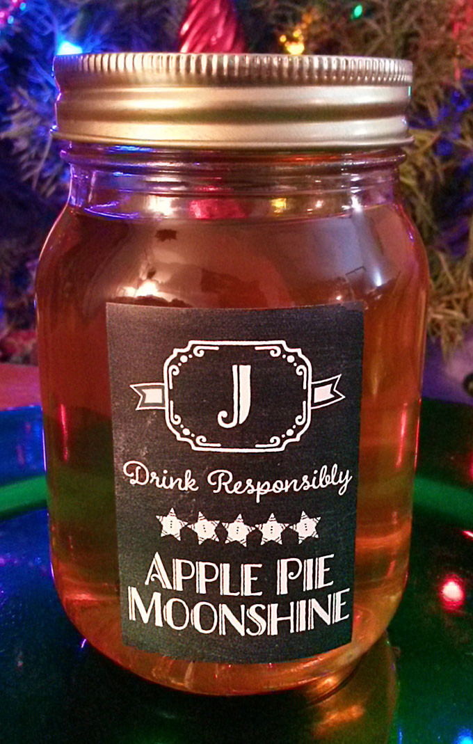 Apple Pie Moonshine
 Homemade Apple Pie Moonshine Party Inspiration