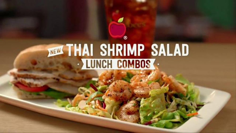 Applebee'S Thai Shrimp Salad
 Applebee s Thai Shrimp Salad TV mercial Better
