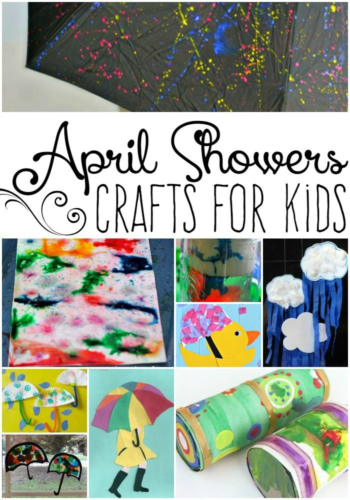 April Crafts For Toddlers
 20 April Showers Crafts for Kids