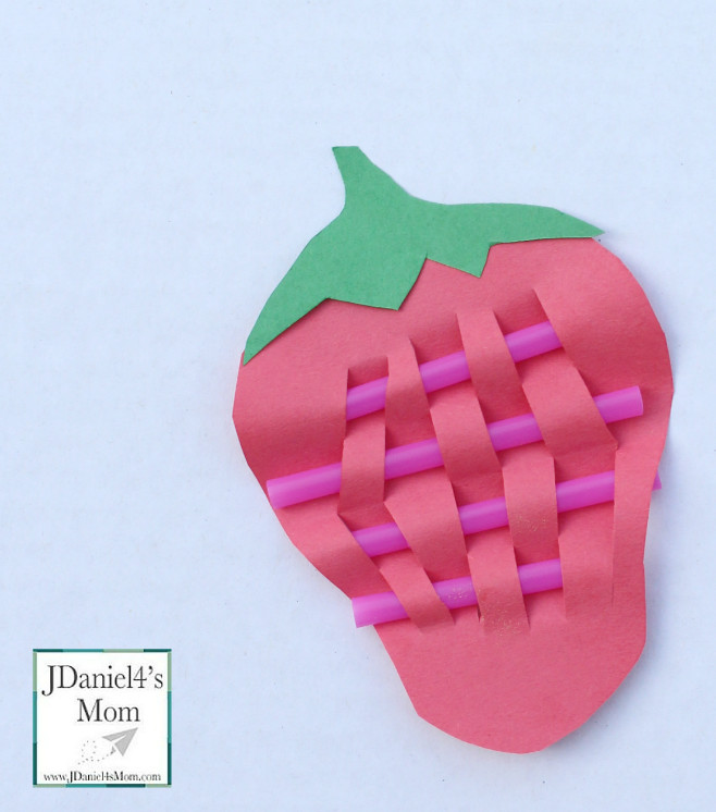 April Crafts For Toddlers
 April Fools Day for Kids Woven Strawberries
