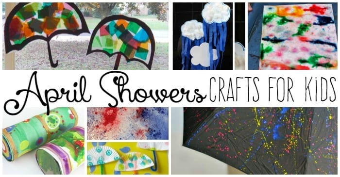 April Toddler Crafts
 20 April Showers Crafts for Kids