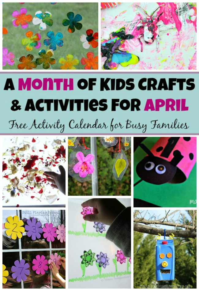 April Toddler Crafts
 30 Spring Preschool Crafts & Activities For April Where