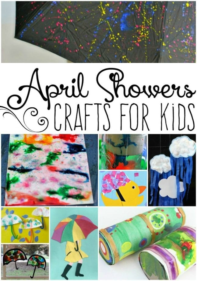 April Toddler Crafts
 20 April Showers Crafts for Kids