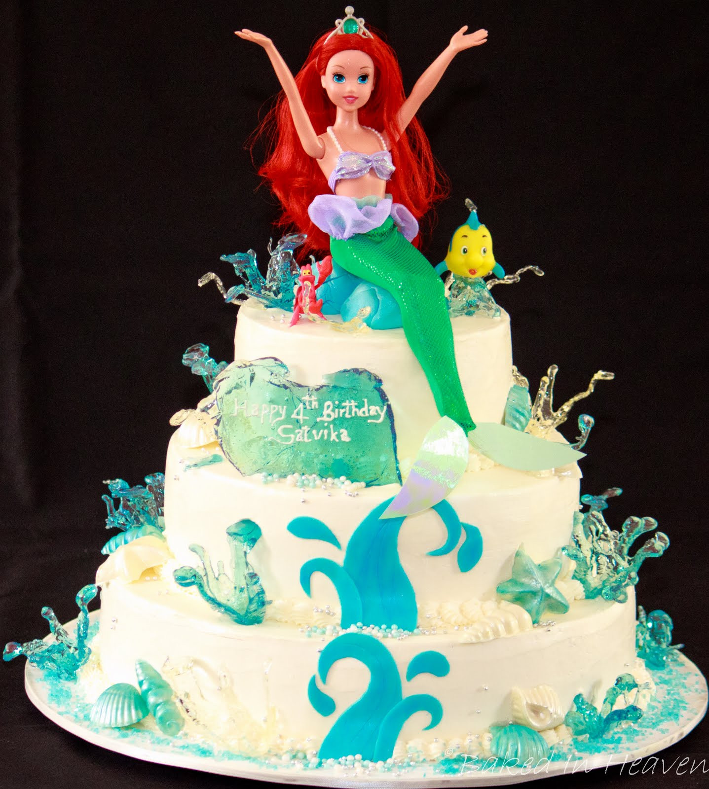 Ariel Birthday Cake
 Ariel cake