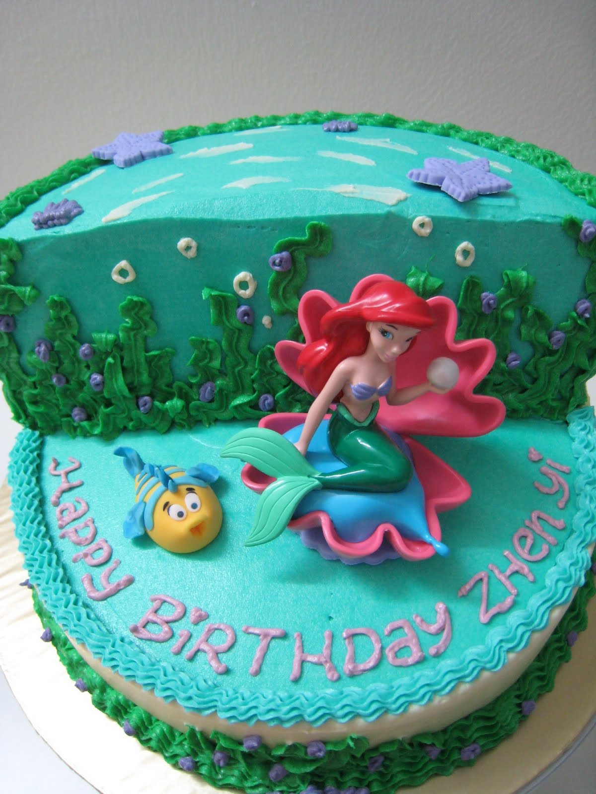 Ariel Birthday Cake
 Just Celebrate Cakes The Little Mermaid Ariel