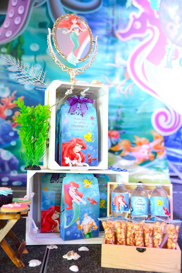 Ariel Little Mermaid Birthday Party Ideas
 Kara s Party Ideas Ariel the Little Mermaid Birthday Party
