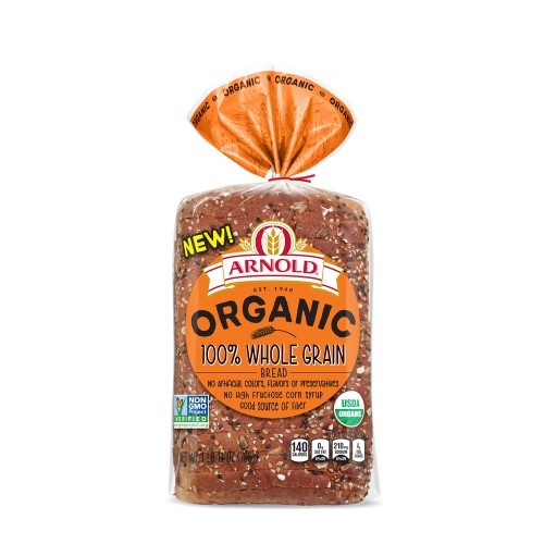 Arnold Whole Grain Bread
 UPC Arnold Organic Whole Grain Bread