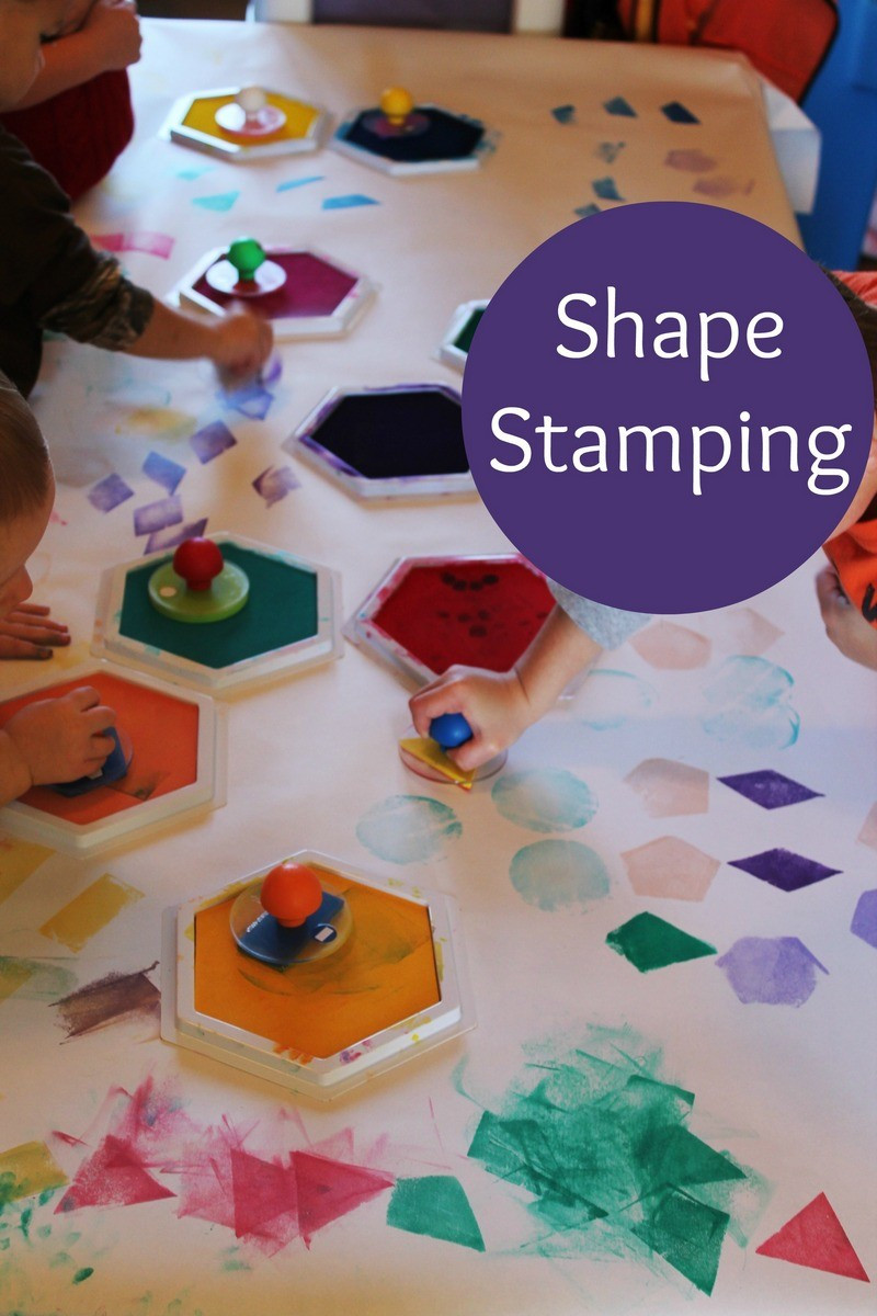 Art Activity For Preschoolers
 Exploring Shapes in Preschool