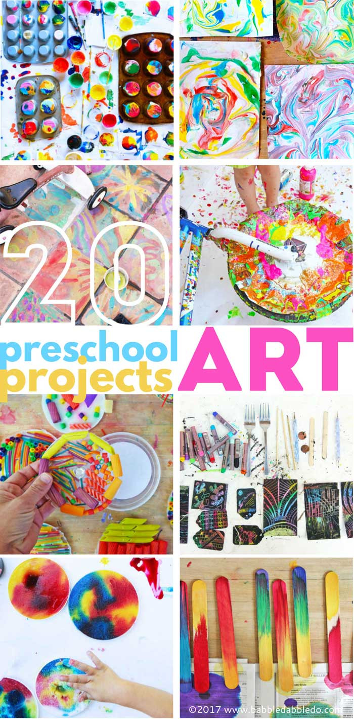 Art Activity For Preschoolers
 20 Preschool Art Projects Babble Dabble Do