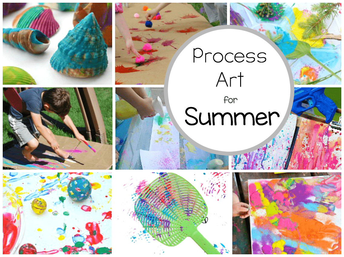 Art Activity For Preschoolers
 Preschool Process Art Activities Perfect for Summer