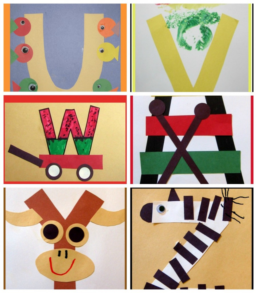 Art Activity For Preschoolers
 Letter of the Week Crafts for Preschoolers