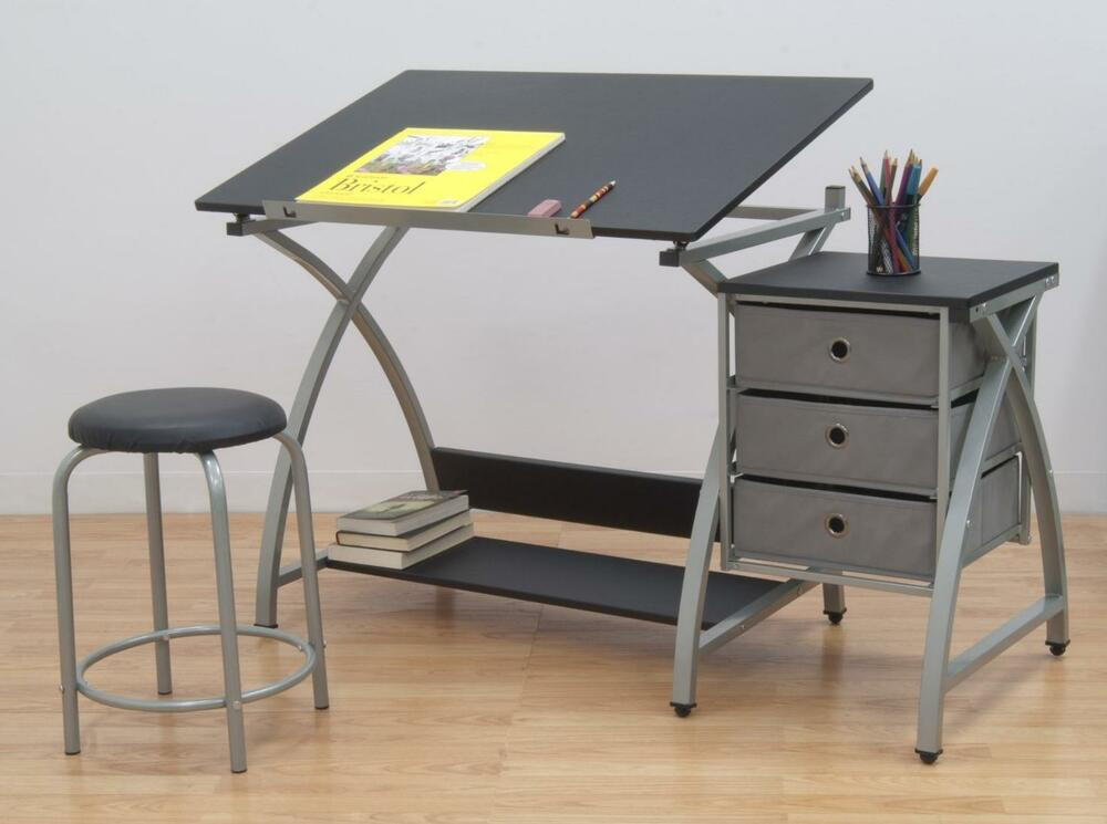 Art And Craft Table For Adults
 Studio Designs Drawing Table with Stool Station Art