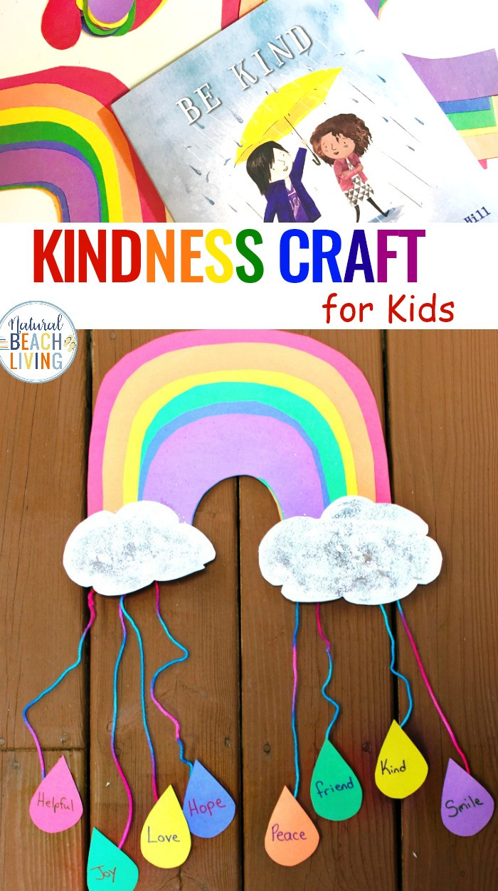 Art Craft For Preschool
 Kindness Crafts for Preschoolers Rainbow Crafts