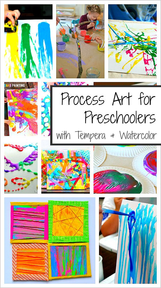 Art Craft For Preschool
 20 Process Art Activities for Preschoolers Using Paint