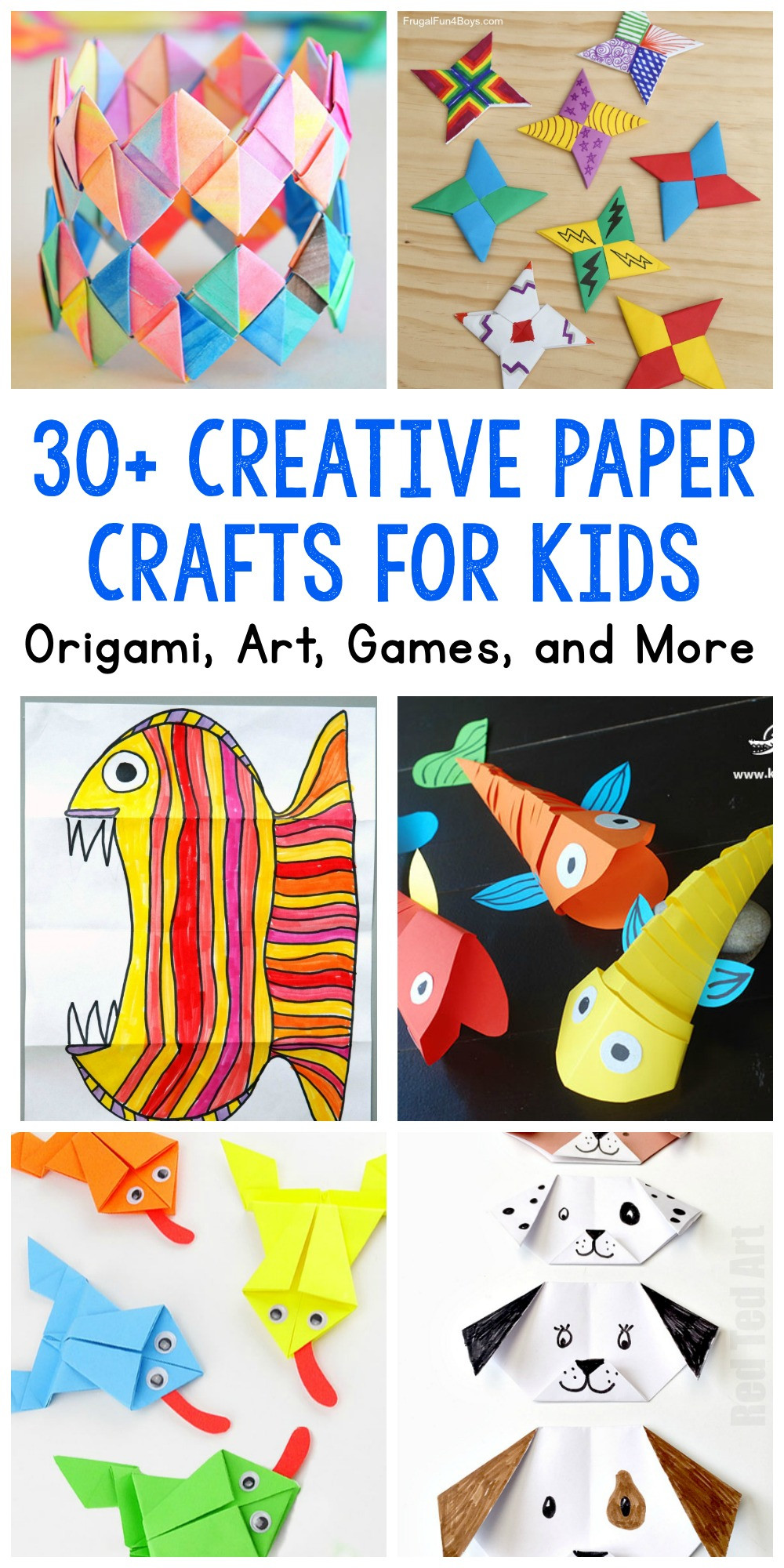 Art Crafts For Toddlers
 Paper Crafts for Kids 30 Fun Projects You ll Want to Try