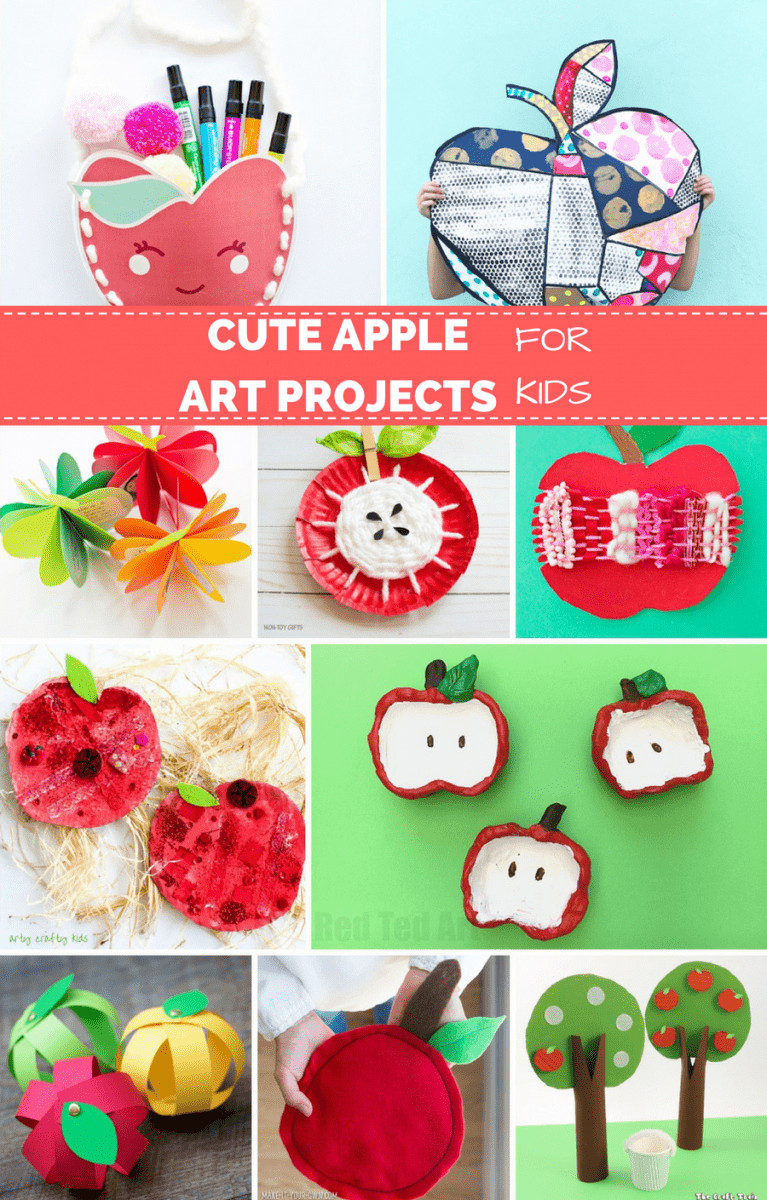 Art Crafts For Toddlers
 15 SWEET APPLE ART PROJECTS FOR KIDS