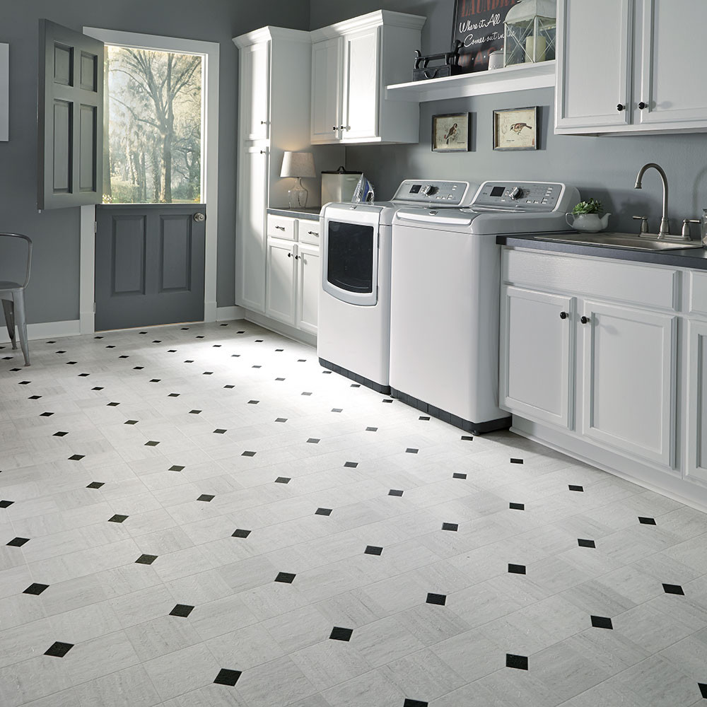 Art Deco Kitchen Tile
 Art Deco layout design inspiration resilient vinyl floor