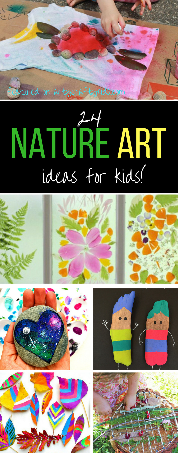 Art Ideas For Kids
 Bold Beautiful Nature Art Ideas for Kids Arty Crafty Kids