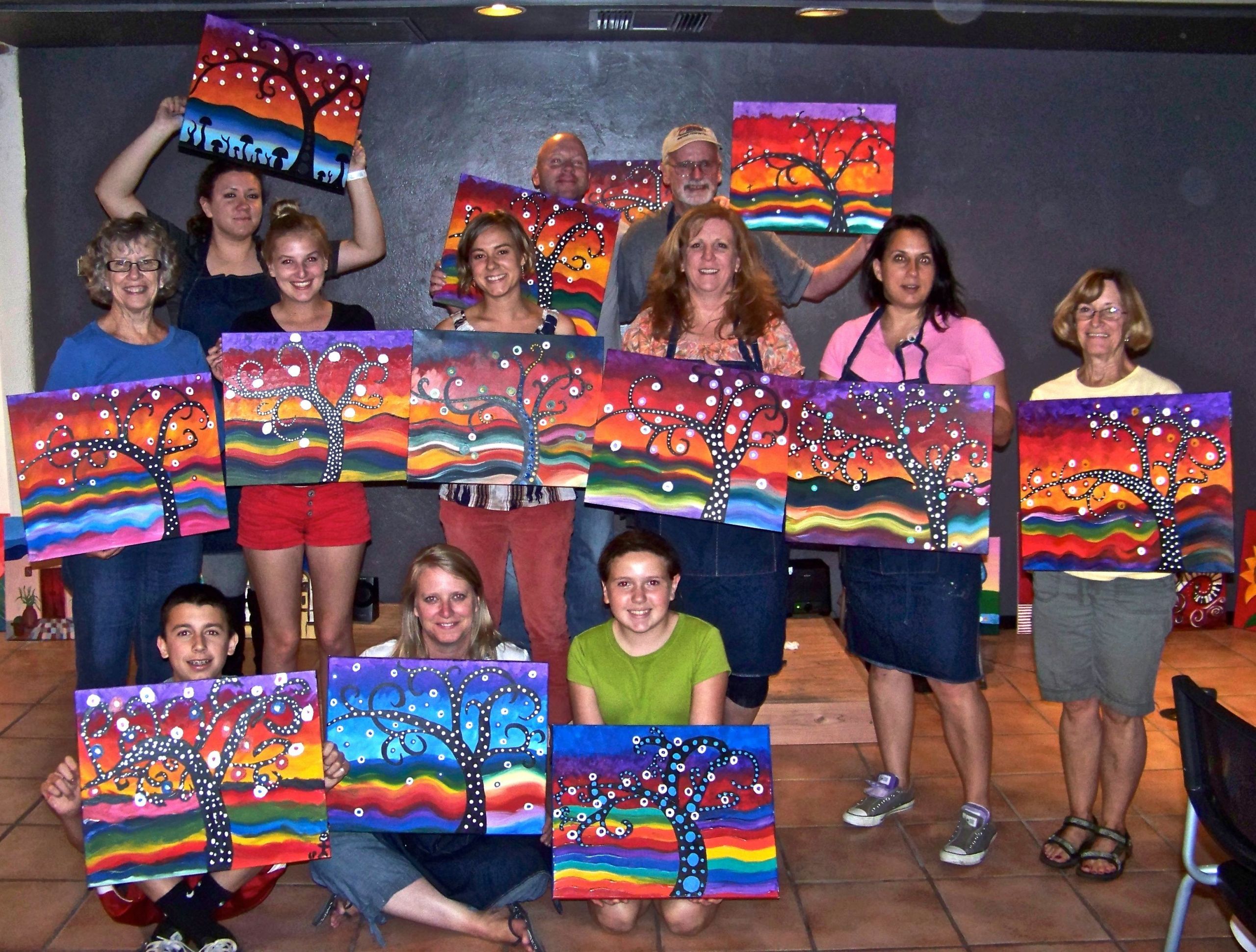 Art Party Ideas For Adults
 adult paint party Google Search
