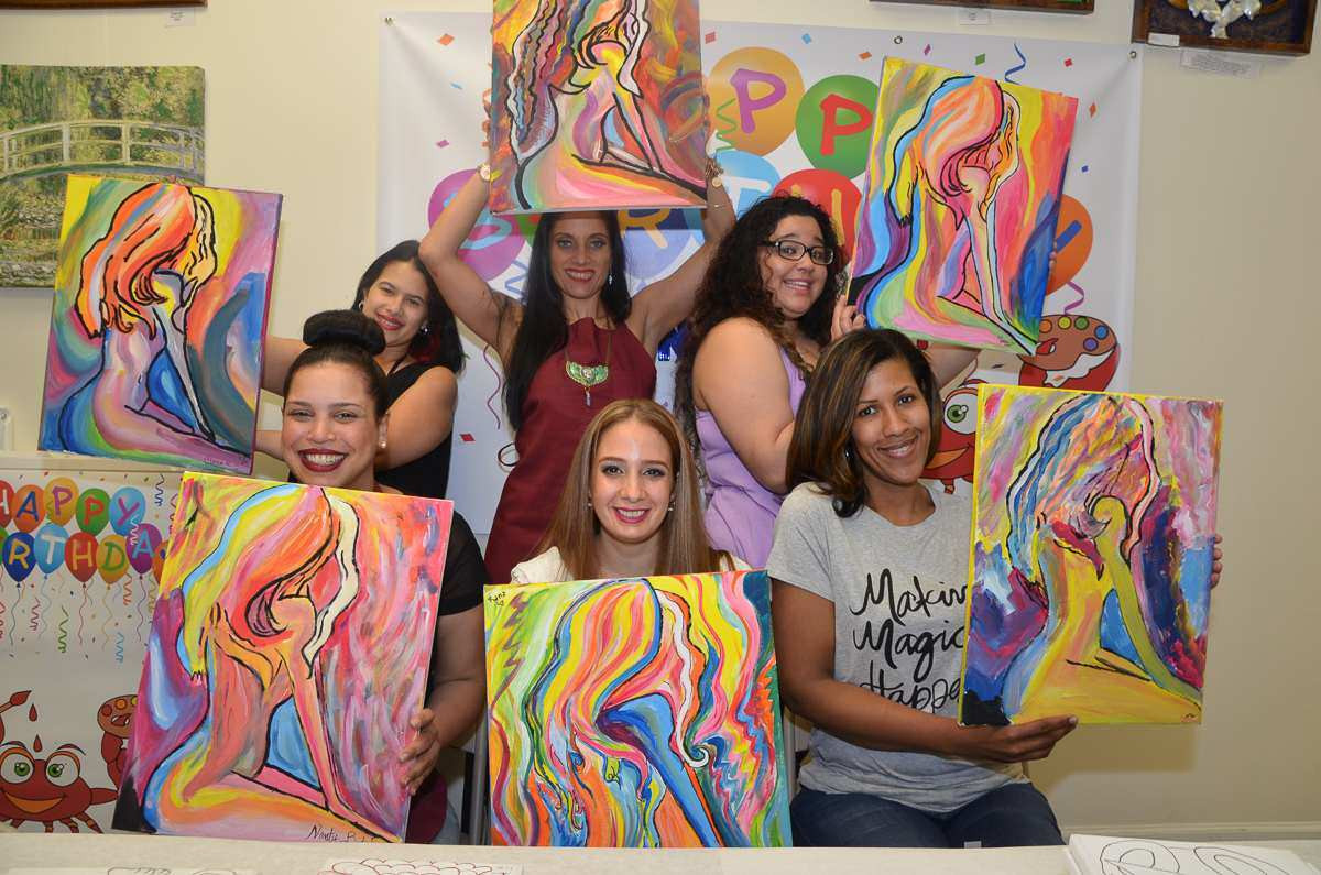 Art Party Ideas For Adults
 Sip and Paint Parties for Adults in Brooklyn NY Art Fun