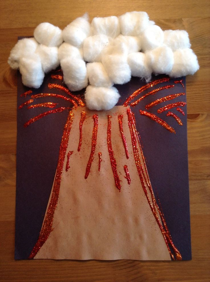 Art Project Ideas For Preschoolers
 V is for Volcano Craft Preschool Craft Letter of the