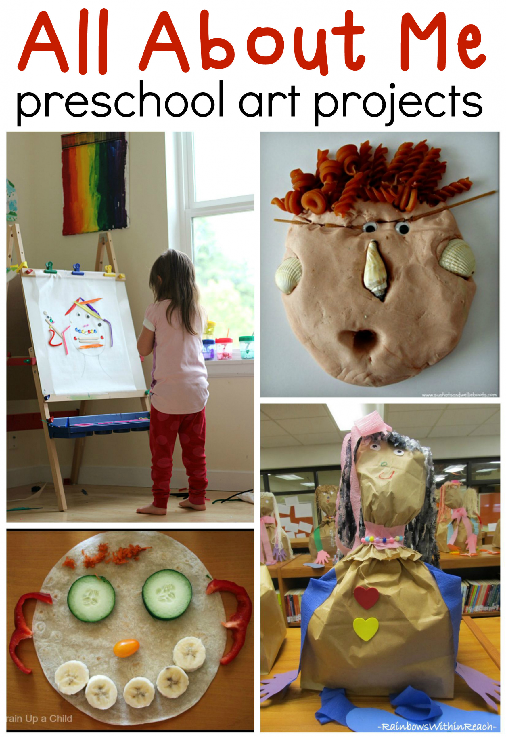 Art Project Ideas For Preschoolers
 All about me preschool art ideas The Measured Mom