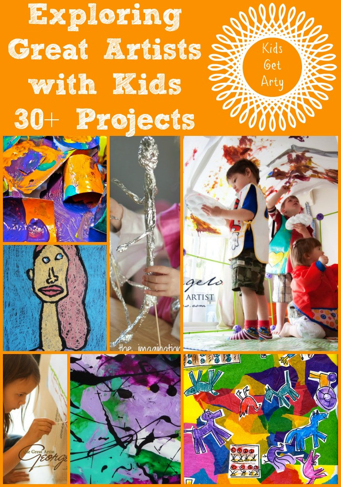 Art Project Ideas For Toddlers
 30 Art Projects for Kids looking at the Great Artists