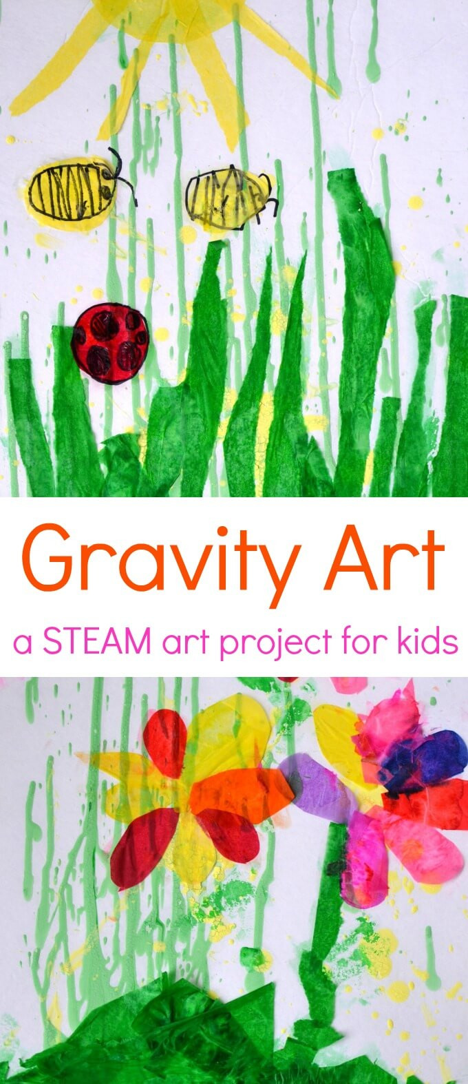 Art Project Ideas For Toddlers
 Gravity Painting A STEAM Art Project for Kids