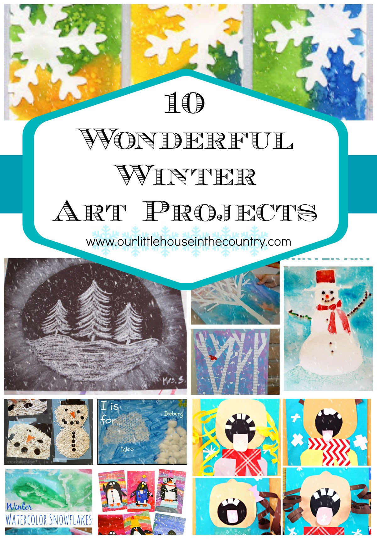 Art Projects For Little Kids
 10 Wonderful Winter Art Projects